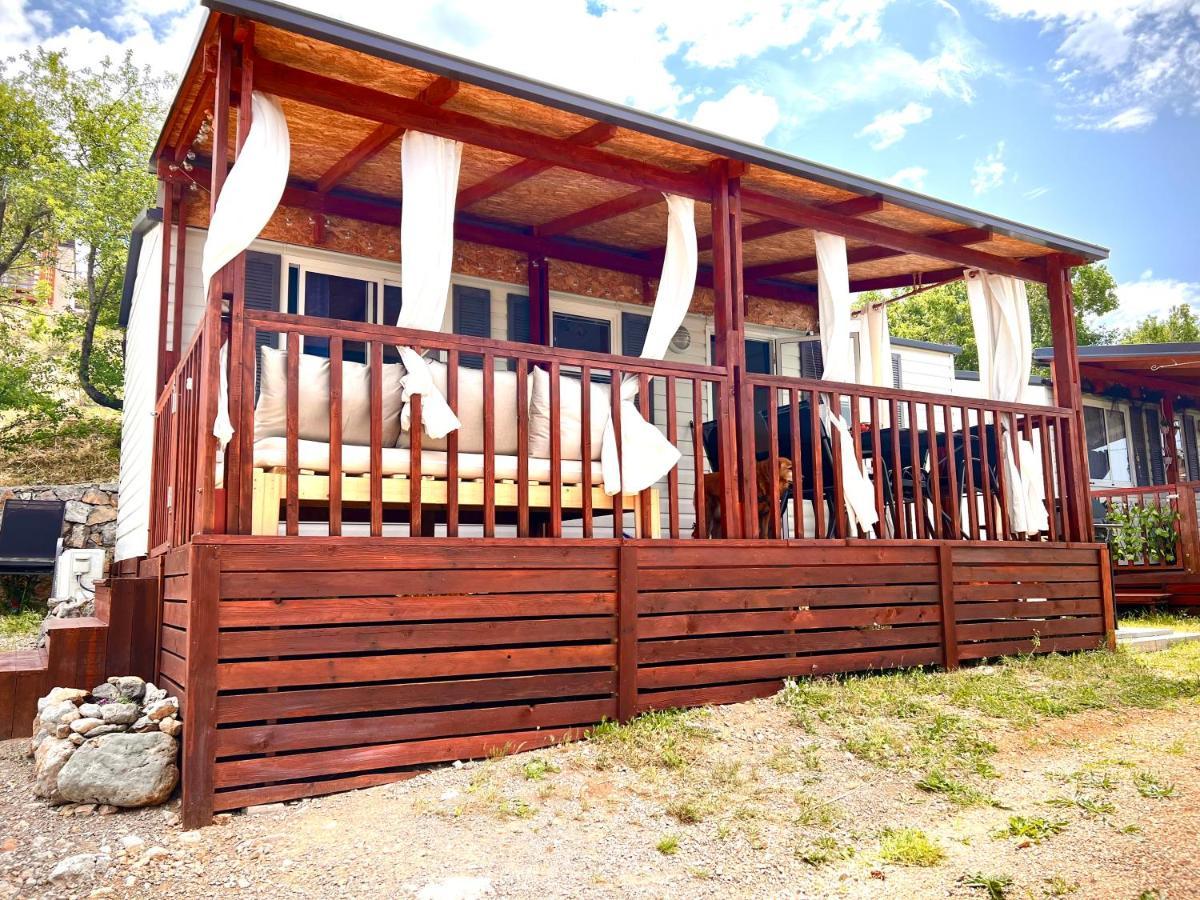Mobile Home Nebo Luxus Klenovica Bagian luar foto